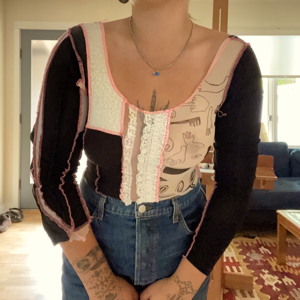 Mesh bodysuit